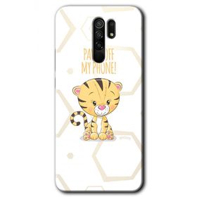 Xiaomi Redmi 9 Sevimli Kedi 1 Baskılı Uyumlu Silikon Kılıf