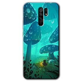 Xiaomi Redmi 9 Silhoutte Dropss Baskılı Uyumlu Silikon Kılıf