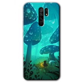 Xiaomi Redmi 9 Silhoutte Dropss Baskılı Uyumlu Silikon Kılıf