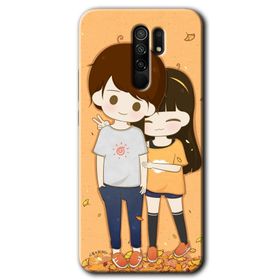 Xiaomi Redmi 9 Şıpsevdi Çift Baskılı Uyumlu Silikon Kılıf