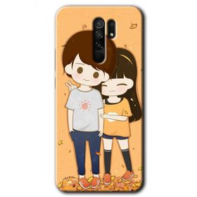 Xiaomi Redmi 9 Şıpsevdi Çift Baskılı Uyumlu Silikon Kılıf