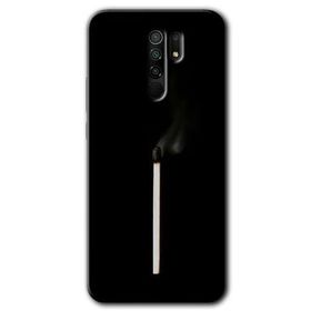 Xiaomi Redmi 9 Sönmüş Kibrit Baskılı Uyumlu Silikon Kılıf