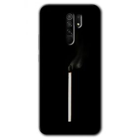 Xiaomi Redmi 9 Sönmüş Kibrit Baskılı Uyumlu Silikon Kılıf