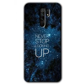 Xiaomi Redmi 9 Stars Wallpaper Baskılı Uyumlu Silikon Kılıf