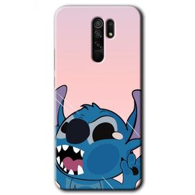 Xiaomi Redmi 9 Stitch Baskılı Uyumlu Silikon Kılıf