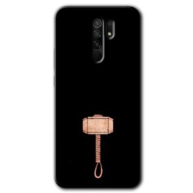 Xiaomi Redmi 9 Thor Çekiç Baskılı Uyumlu Silikon Kılıf