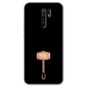 Xiaomi Redmi 9 Thor Çekiç Baskılı Uyumlu Silikon Kılıf