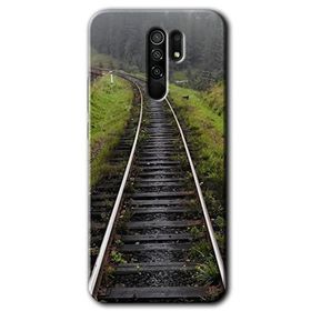Xiaomi Redmi 9 Tren Yolu Baskılı Uyumlu Silikon Kılıf