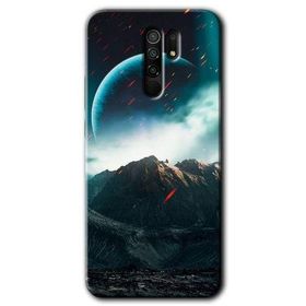 Xiaomi Redmi 9 Uzay Gökyüzü Baskılı Uyumlu Silikon Kılıf