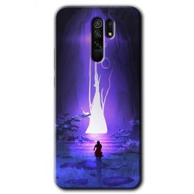 Xiaomi Redmi 9 Wanderer Silhouette Baskılı Uyumlu Silikon Kılıf