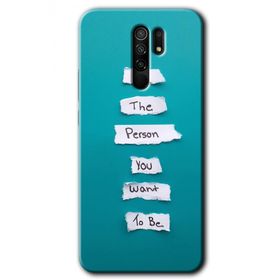 Xiaomi Redmi 9 Want You Baskılı Uyumlu Silikon Kılıf