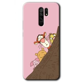 Xiaomi Redmi 9 Winnie the Pooh Baskılı Uyumlu Silikon Kılıf