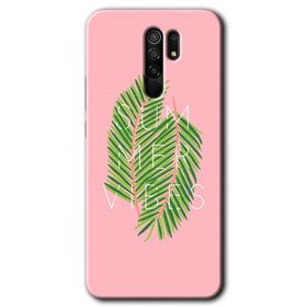 Xiaomi Redmi 9 Yeşil Kurt Baskılı Uyumlu Silikon Kılıf