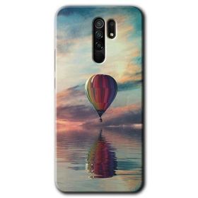 Xiaomi Redmi 9 Zeplin Baskılı Uyumlu Silikon Kılıf