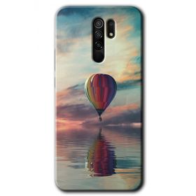 Xiaomi Redmi 9 Zeplin Baskılı Uyumlu Silikon Kılıf