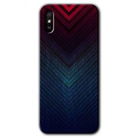 Xiaomi Redmi 9A Abstract 4 Baskılı Uyumlu Silikon Kılıf