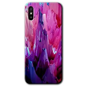 Xiaomi Redmi 9A Abstraction Sharp Baskılı Uyumlu Silikon Kılıf