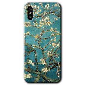 Xiaomi Redmi 9A Almond Blossom Baskılı Uyumlu Silikon Kılıf