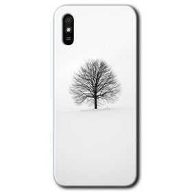 Xiaomi Redmi 9A Alone Tree Baskılı Uyumlu Silikon Kılıf
