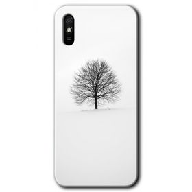Xiaomi Redmi 9A Alone Tree Baskılı Uyumlu Silikon Kılıf