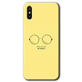 Xiaomi Redmi 9A Be Honest Baskılı Uyumlu Silikon Kılıf