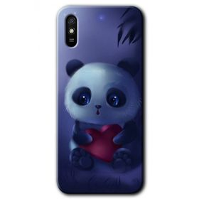 Xiaomi Redmi 9A Bebek Panda Baskılı Uyumlu Silikon Kılıf