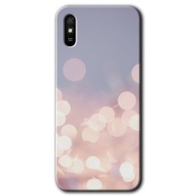 Xiaomi Redmi 9A Blur Lights Baskılı Uyumlu Silikon Kılıf