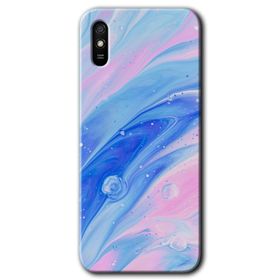 Xiaomi Redmi 9A Blur Lights Baskılı Uyumlu Silikon Kılıf