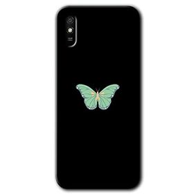 Xiaomi Redmi 9A Butterfly Tree Baskılı Uyumlu Silikon Kılıf