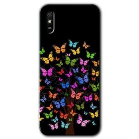 Xiaomi Redmi 9A Cacti Prairies Baskılı Uyumlu Silikon Kılıf