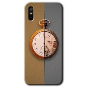 Xiaomi Redmi 9A Clocks Artwork Baskılı Uyumlu Silikon Kılıf