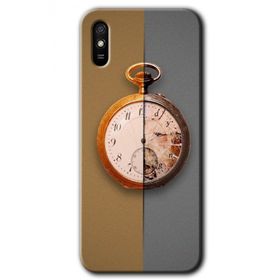 Xiaomi Redmi 9A Clocks Artwork Baskılı Uyumlu Silikon Kılıf
