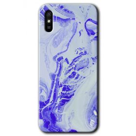 Xiaomi Redmi 9A Cranny Liquid Wall Baskılı Uyumlu Silikon Kılıf