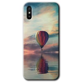 Xiaomi Redmi 9A Dalga Baskılı Uyumlu Silikon Kılıf