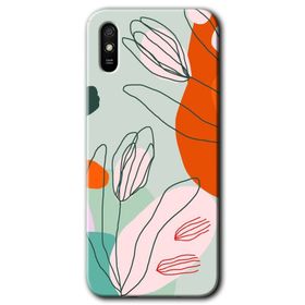 Xiaomi Redmi 9A Dalga Baskılı Uyumlu Silikon Kılıf