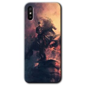 Xiaomi Redmi 9A Dalga Baskılı Uyumlu Silikon Kılıf