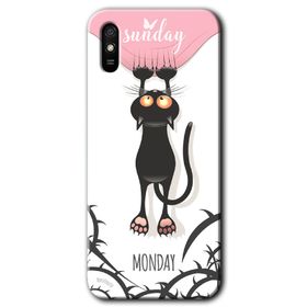 Xiaomi Redmi 9A Dark Sunday Baskılı Uyumlu Silikon Kılıf