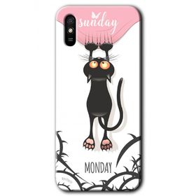 Xiaomi Redmi 9A Dark Sunday Baskılı Uyumlu Silikon Kılıf