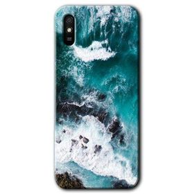 Xiaomi Redmi 9A Deniz Kıyısı Baskılı Uyumlu Silikon Kılıf