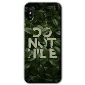 Xiaomi Redmi 9A Do Not Hide Baskılı Uyumlu Silikon Kılıf