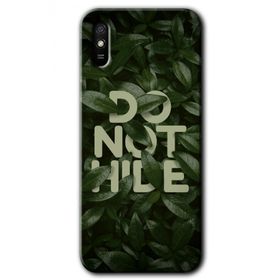 Xiaomi Redmi 9A Do Not Hide Baskılı Uyumlu Silikon Kılıf
