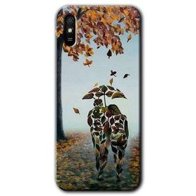 Xiaomi Redmi 9A Doğadan Aşk Baskılı Uyumlu Silikon Kılıf