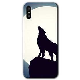 Xiaomi Redmi 9A Dolunay Bozkurt Baskılı Uyumlu Silikon Kılıf