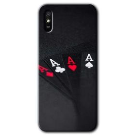Xiaomi Redmi 9A Full As Baskılı Uyumlu Silikon Kılıf