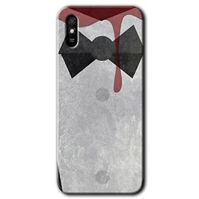 Xiaomi Redmi 9A Gentleman Blood Baskılı Uyumlu Silikon Kılıf