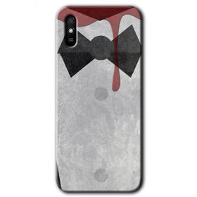 Xiaomi Redmi 9A Gentleman Blood Baskılı Uyumlu Silikon Kılıf