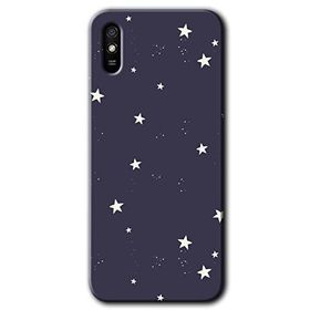 Xiaomi Redmi 9A Gökyüzü Yıldız Baskılı Uyumlu Silikon Kılıf
