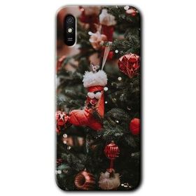 Xiaomi Redmi 9A Happy New Year Baskılı Uyumlu Silikon Kılıf