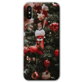 Xiaomi Redmi 9A Happy New Year Baskılı Uyumlu Silikon Kılıf