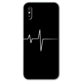 Xiaomi Redmi 9A Heart Rytm Baskılı Uyumlu Silikon Kılıf